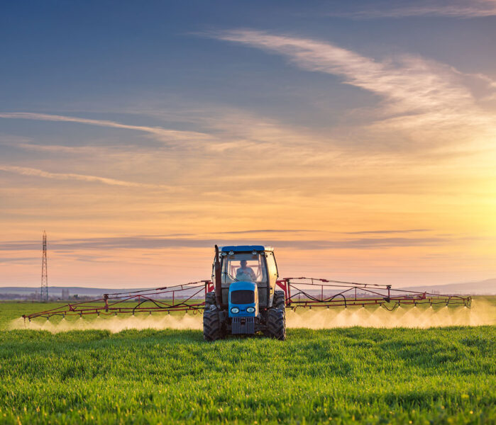 Tractor In Field